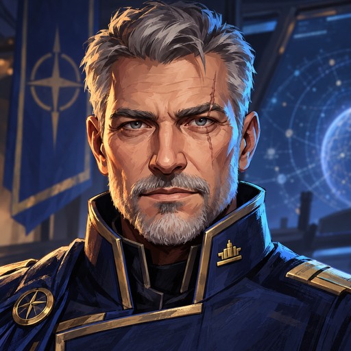 COMMANDER — Executive Officer, directs compartments and maintains mission log